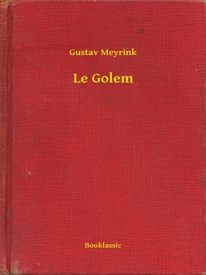 cover image of Le Golem